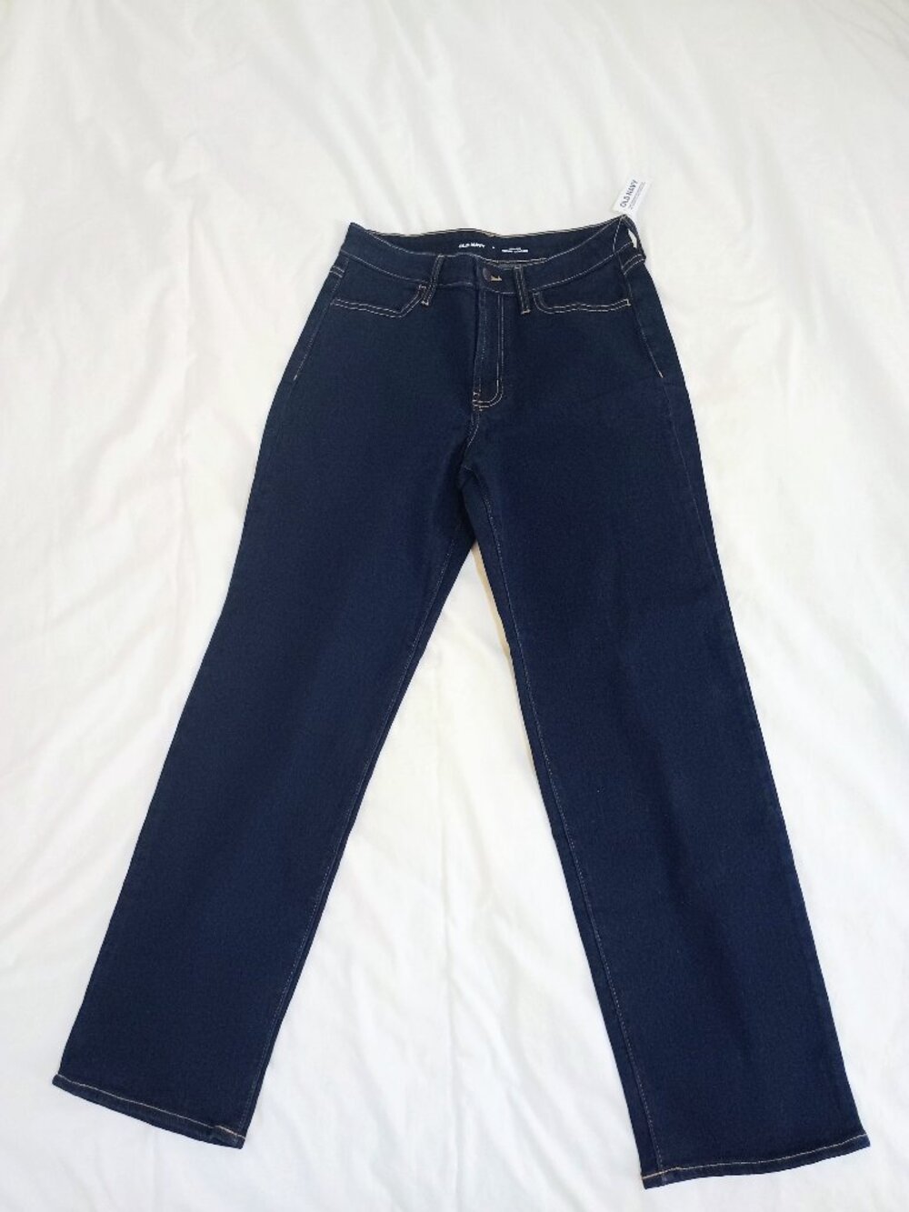 Old Navy Dark Wash High-Waisted Wow Loose Jeans